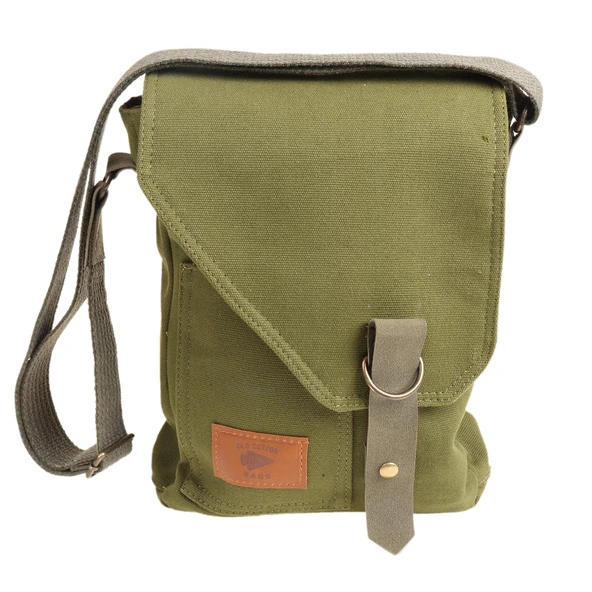 OLD COTTON CARGO UNİSEX YAN ÇANTASI 7059 HAKİ - 2