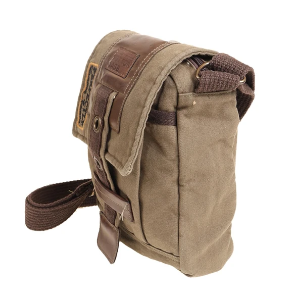 OLD COTTON CARGO UNİSEX OMUZ ÇANTASI 8127 KAHVE - 2