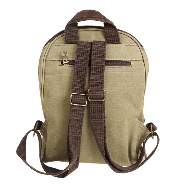 OLD COTTON CARGO UNİSEX SU GEÇİRMEZ SIRT ÇANTASI 7145 CAMEL - 4