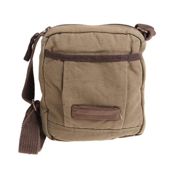 OLD COTTON CARGO UNİSEX OMUZ ÇANTASI 8127 KAHVE - 5