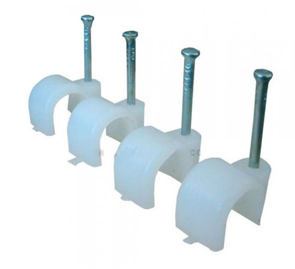 MADE Çelik Çivili Kroşe NO 6 - 12 MM KUTU 100 Adet