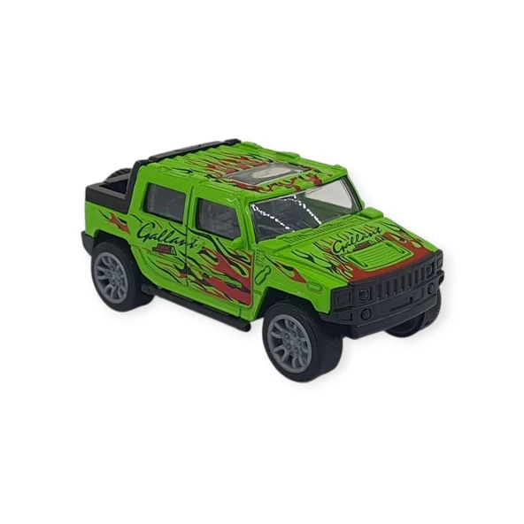 Çek Bırak Araba Metal -K137A7 - Yeşil ürün görseli