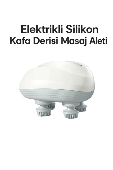 FG03 Kafa Masajı Elektrikli Silikon Kafa Derisi Masaj Aleti