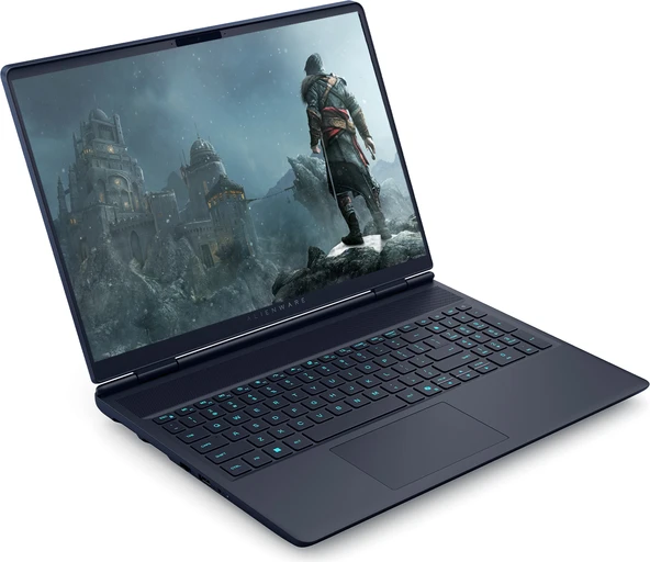 Dell Alienware 16X Aurora Core Ultra 7 255HX Aı 48GB 512GB SSD+512GB SSD  8GB/RTX5060 Gddr7 115W 16" Wqxga 240Hz 500 Nits  Windows 11 Home Taşınabilir Bilgisayar ZAC16251H18+ZETTAÇANTA - Resim 3