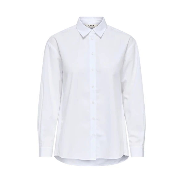 Only 15354837 Kadin Gomlek - Beyaz - Resim 2