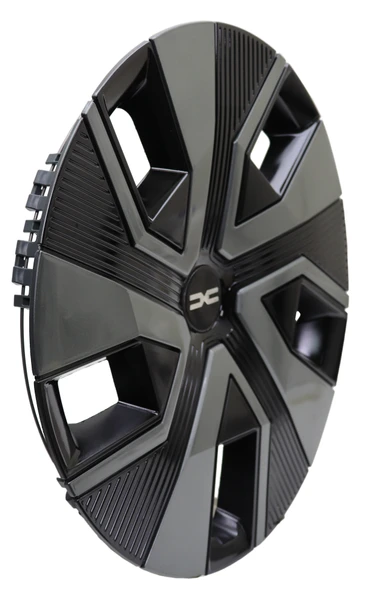 Jant Kapağı Kırılmaz 16" Siyah-Gri Dacia Sandero Yeni Model (1 ADET) - 2