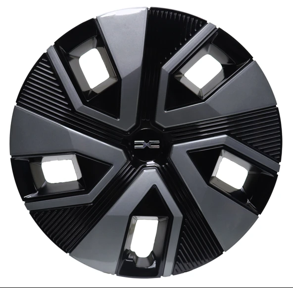 Jant Kapağı Kırılmaz 16" Siyah-Gri Dacia Sandero Yeni Model (1 ADET) - 1