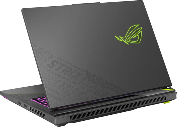 Asus Rog Strix G16 G614FR-S5111 Amd Ryzen 9 9955HX Aı 80GB GB 2tb 12GB/RTX5070Tİ Gddr7 140W 16" 2.5k 2560X1600 Wqxga 240HZ 3ms 500NİTS Windows 11 Home Taşınabilir Bilgisayar WS5111 Home37+ZETTAÇANTA - Resim 5