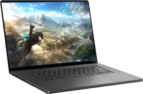 Asus Rog Zephyrus G16 GU605CW Intel Core Ultra 9 285H AI 32 GB 256 GB SSD RTX5080-16 GB 120W WIN11PRO 16" OLED 2.5k 240Hz 0.2Ms 550 Nits WQXGA (2560x1600) Taşınabilir Bilgisayar WQR160111+ZETTAÇANTA - Resim 2