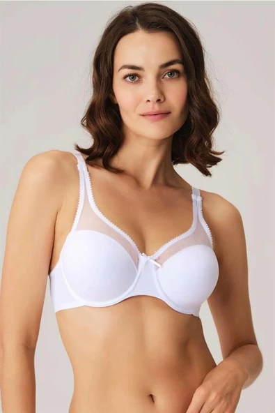 Amora Secret Balenli Desteksiz Dolgusuz Toparlayıcı Yumuşak Süngerli Günlük Klasik Küçültücü Sütyen ürün görseli