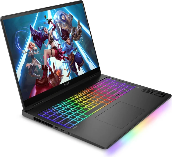 Hp Omen Max 16-AK0005NT Amd Ryzen Aı 9 HX375 96GB 512GB SSD+512GB SSD 12GB/RTX5070Tİ Gddr7 16 Inç 2k 165 Hz, 3 Ms 400 Nit Windows 11 Home Taşınabilir Bilgisayar ZBQ1Y0EAH42+ZETTAÇANTA - Resim 3