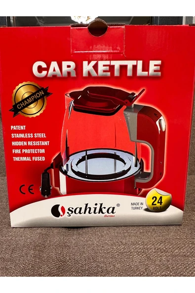 ŞAHİKA Şahika Oto Su Isıtıcısı & Kettle, Şahikatermo 24 Volt