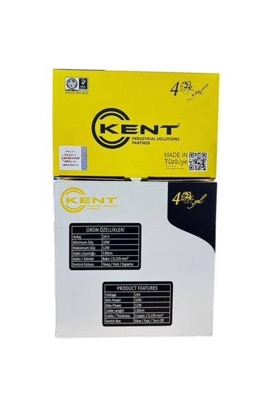 KENT 24 volt Oto Vantiltatör 10inch 25cm Mandallı 24v Çakmaklık Girişli Vantilatör - 4