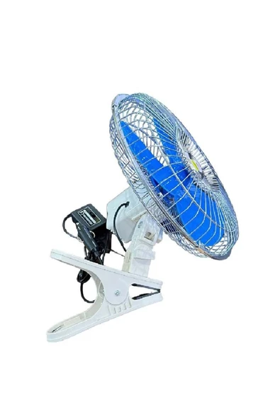 KENT 24 Volt Oto Vantiltatör 10inch 25cm Mandallı 24v Çakmaklık Girişli Vantilatör - 3