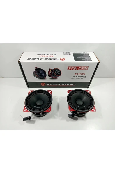 Reiss 10cm Midrange – Reiss RS-M4DX 150w 50RMS Midrange 10cm - Resim 2