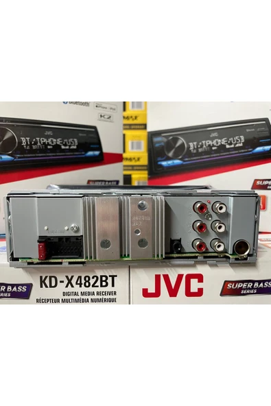 JVC KD-X482BT OTO TEYP BLUETOOTH 3 AMFİ RENK DEĞİŞTİREN K2 TEKNOLEJİ 13 BAND EQUALİZER - 7