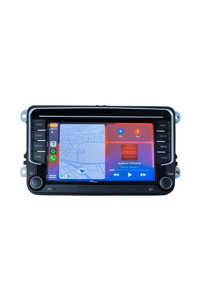 Carnavi VOLKWAGEN GOLF 5-6 UYUMLU CARPLAY 7İNÇ TUŞLU MODEL 4 GB RAM 64 GB HAFIZA ANDROİD 13.0 MULTİMEDYA - 3