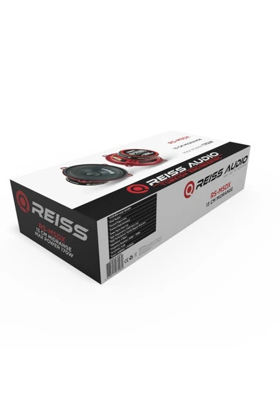 Reiss Rs-M5dx 13 cm Oto Midrange Hoparlör Deprem Serisi Çifti 340wat-120w Rms Aksar - 2