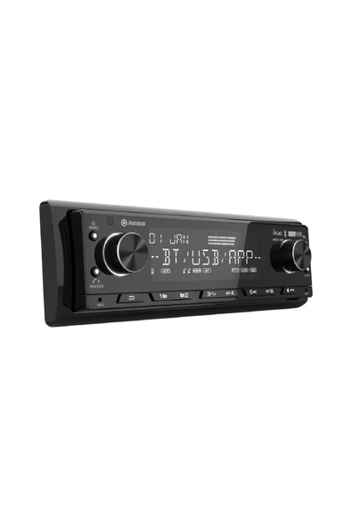 Reiss Audio Rs-mx85dsp dsp işlemcili 3amfi 4v Rca Çıkışlı Profesyonel Oto Teyp rgb Bluetooth-Usb - 4