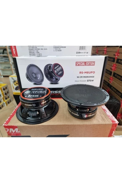 AGZ Reiss Audio Rs-m6ufo 16 Cm Midrange 375 Watt Special Edition Çift Fiyatıdır