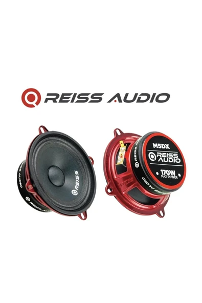 Reiss Rs-M5dx 13 cm Oto Midrange Hoparlör Deprem Serisi Çifti 340wat-120w Rms Aksar
