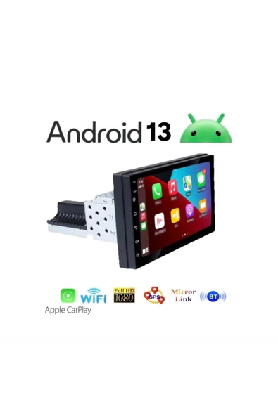 Navigold KL-8238 2/32gb Android Multimedya Car Playli Teyp Ayarlı Ince Kasa Single Din