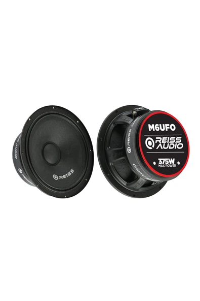 Reiss Rs-m6ufo En Iyisini Isteyenlere Çifti 750wat-300w Rms Metal Kapaklı 16 Cm Oto Midrange Hoparlör Aksr - 2