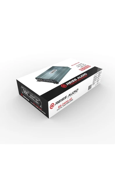 REISS AUDIO RS-Z400.4D 4 KANAL FULL RANGE AMFİ 4 OHM 4X400 WATT RMS POWER - 7
