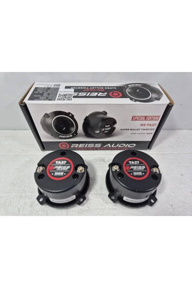 Reiss Dome Tweeter 8cm – 100w 50RMS - RS-TA27 8cm Dome Tiz - 2