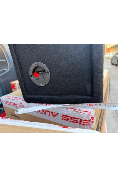 Carmon Audio Spl-2.0 Yer Kaplamaz L Port Kabinli 900Wat 300W Rms 20 Cm Subwoofer minik dev Bas - 2