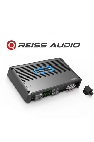 Reiss Rs-SD300.4d 4kanal Profesyonel Oto Amfi Anfi 2Ohm 450w X 4ch-4Ohm 300wX4ch-BRIDGED RMS 4OHM 900Wx2CH - 1