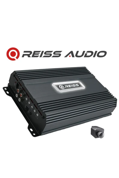 Reiss Audio Rs-Z1500.1d Mono Amfi Bas Amfisi 1ohm 1500rms- 2 Ohm 930rms-4ohm 580rms-bas Kontrollü
