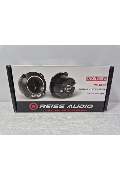Reiss Dome Tweeter 8cm – 100w 50RMS - RS-TA27 8cm Dome Tiz - 3