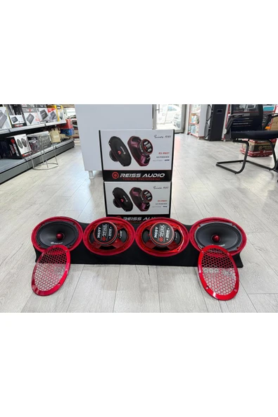 Reiss RS-M69Y ÜNİVERSAL DİK CADDE TİPİ PANDİZOTLU TANESİ 250W-100W RMS OVAL 2TK OTO MİDRANGE HOPARLÖR - 2