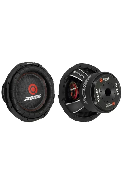 REISS AUDIO Rs-kx12 30 Cm Subwoofer Bas 4000 Watt Çift Bobin 2 Ohm