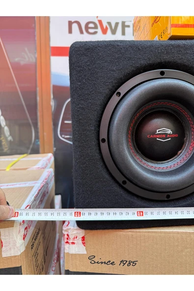 Carmon Audio Spl-2.0 Yer Kaplamaz L Port Kabinli 900Wat 300W Rms 20 Cm Subwoofer minik dev Bas - 4
