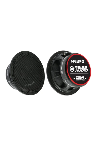 Reiss Rs-m6ufo En Iyisini Isteyenlere Çifti 750wat-300w Rms Metal Kapaklı 16 Cm Oto Midrange Hoparlör Aksr - 3