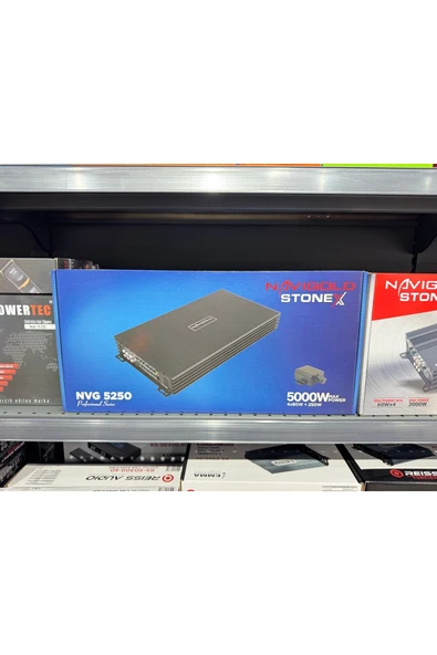 Navigold Nvg-5250 5 Kanal 5000 Wat Oto Amfi Power 4ohm 4x80w-2ohm 4x120w Rms 1x 250w Rms Bas Kontrollü - 2