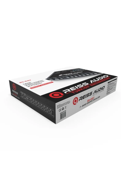 Reiss REİSS AUDİO EQ7-6 KANAL -8V RCA ÇIKIŞ-7 BAND GRAFİK EQUALİZER - Resim 5