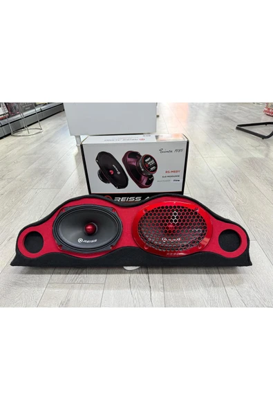 Reiss RS-M69Y ÜNİVERSAL DİK CADDE TİPİ PANDİZOTLU TANESİ 250W-100W RMS OVAL OTO MİDRANGE HOPARLÖR