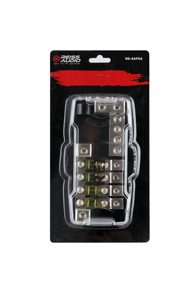 Reiss OTO ANFİ SİGORTA YUVASI SİGORTALI 100A REISS AUDIO RS-4AFS4 - 2