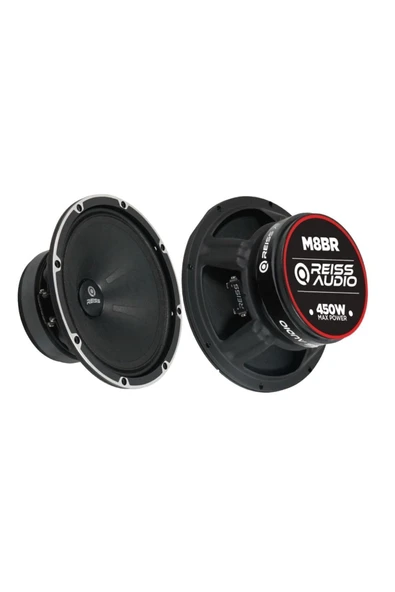 Reiss Rs-m8br Çifti 900wat-400w Rms En Iyisini Isteyenlere Apocalypse Tipi 20 Cm Oto Midrange Hoparlör - 7