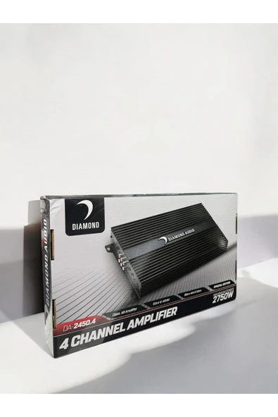 Soundmax DİOMOND DA-2450.4 4 KANALLI 2750WAAT 50RMS OTO ANFİ - 2