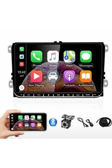 Navigold Volkswagen 9"İnch Uyumlu Android Carplayli Multimedya 4Gb Ram 64Gb Hafıza Navigasyon Usb Bt