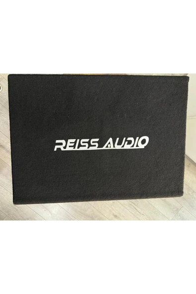 Reiss Audio Rs-Kx12 D2 L Port MDF Özel Kabinli 4000wat 2000 Rms 30cm Subwoofer Bas Çift Bobin - 4