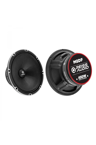 REISS AUDIO Rs-m8df 20 Cm Cm Midrange 450 Watt Maximum Power Uyumlu
