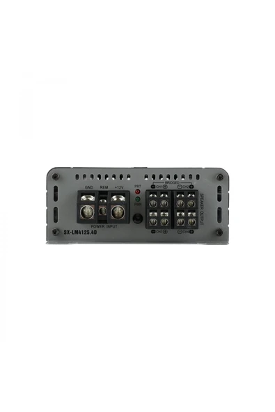 Soundmax SX-LM4125.4D-4X125W RMS PROFESYONEL YER KAPLAMAYAN CLASS D OTO ANFİ - 5