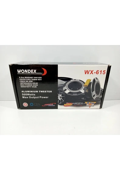 wondex Dome Tweeter 10cm – 500w 10cm Dome Tweeter – Tiz 10cm - 3