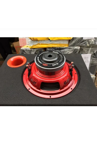 Reiss Audio Rs-GH12 Çift Bobin Kabinli 1400Wat 350W Rms 30 Cm Subwoofer Bas - 2