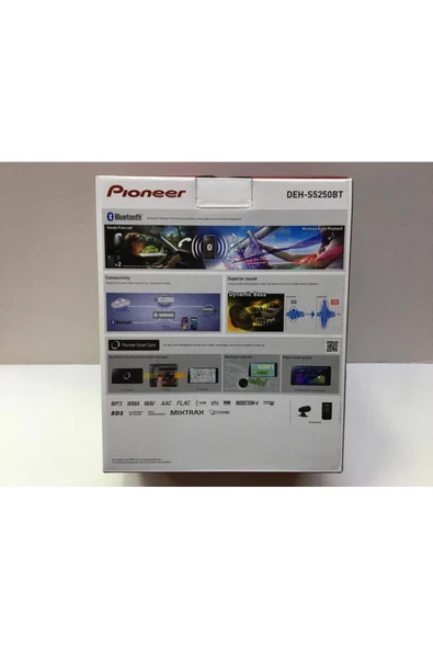 Pioneer DEH-S5250BT TEYP BLUETOOTH USB AUX ÇİFT AMFİ ÇIKIŞI FLAC - 4